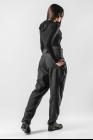 Marc Le Bihan Asymmetric Pleated Tapered Trousers