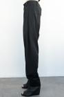 Isabel Benenato Stretch Vicose Wool Baggy Pant
