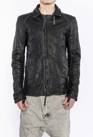 Boris Bidjan Saberi Padded Leather Jacket