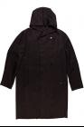 MA+ unlined 2 glove pocket hooded cardigan w/double button