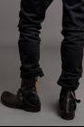 M.A+ goodyear buckle back zipper medium boots