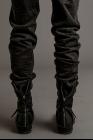 M.A+ goodyear tall buckle back zipper boots