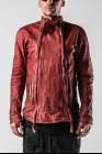 Boris Bidjan Saberi J4 Body Molded Double-zip Leather Jacket