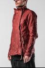 Boris Bidjan Saberi J4 Body Molded Double-zip Leather Jacket