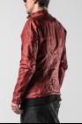 Boris Bidjan Saberi J4 Body Molded Double-zip Leather Jacket