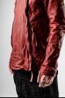 Boris Bidjan Saberi J4 Body Molded Double-zip Leather Jacket