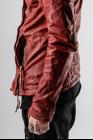 Boris Bidjan Saberi J4 Body Molded Double-zip Leather Jacket