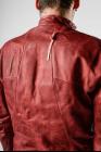 Boris Bidjan Saberi J4 Body Molded Double-zip Leather Jacket