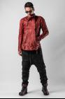 Boris Bidjan Saberi J4 Body Molded Double-zip Leather Jacket