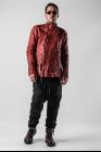 Boris Bidjan Saberi J4 Body Molded Double-zip Leather Jacket