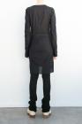 Leon Emanuel Blanck DIS-WD-01 Anfractuous Distortion Long Sleeve Dress