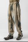 UMA WANG Pigiama Loose Unevenly Dyed Trousers