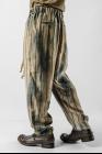 UMA WANG Pigiama Loose Unevenly Dyed Trousers