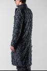 Aleksandr Manamis Embroidered Textured Coat