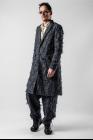 Aleksandr Manamis Embroidered Textured Coat