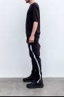 11 By BBS FUP1 Low-crotch White Stripe Joggers