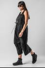 Rundholz Jacquard Loose Low-crotch Overalls