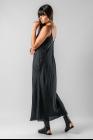 Marc Le Bihan Silk Drape Neck Slip Dress