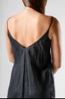 Marc Le Bihan Silk Drape Neck Slip Dress