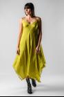 Marc Le Bihan Asymmetric Silk Dress