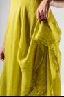 Marc Le Bihan Asymmetric Silk Dress