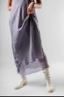 Marc Le Bihan Silk Drape Neck Slip Dress