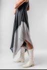 Marc Le Bihan Tie Dye Asymmetric Silk Dress