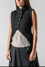 Marc Le Bihan Embroidered Asymmetric Vest