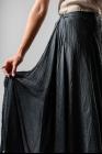 Marc Le Bihan Draped Asymmetric Long Silk Skirt