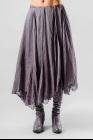 Marc Le Bihan Asymmetric Silk Skirt
