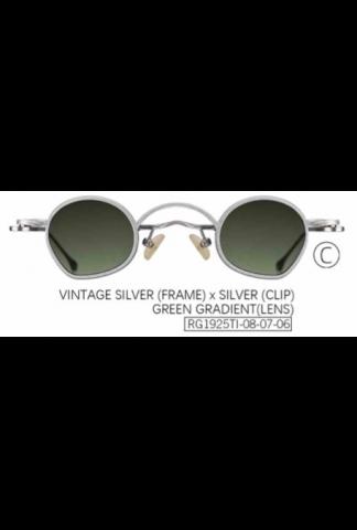 Rigards RG1925TI Vintage Grey/Clear lenses + Silver Clip/ Dark Green lenses