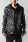 Boris Bidjan Saberi ELIXIR SPECIAL EDITION: J2 Hooded Leather Jacket