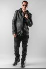 Boris Bidjan Saberi ELIXIR SPECIAL EDITION: J2 Hooded Leather Jacket