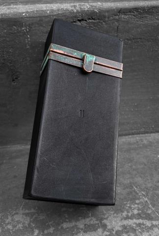 Rigards AT1111BBS Oxidised Copper & Leather Case