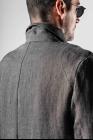 Individual Sentiments Draped Pocket Shawl Collar Coat