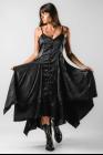 A Tentative Atelier Deconstructed Multi-fabric Buttoned Dress