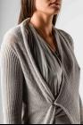 Alessandra Marchi Asymmetric Knitted Cardigan