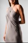 Alessandra Marchi Asymmetric Button-able Dress
