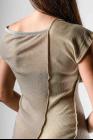 Alessandra Marchi Asymmetric Two-fabric Short Dress