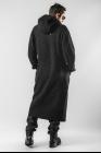 Boris Bidjan Saberi ROBE COAT1 Hooded Cashmere Robe Coat