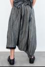 Un-Namable Layered Asymmetric Draped Sarouel Trousers