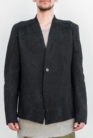 10sei0Otto Reversible 1button leather jacket