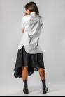 Marc Le Bihan Textured Asymmetric Skirt