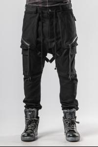 D.HYGEN Zipped Tapered Cargo Trousers