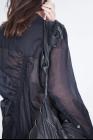 Alessandra Marchi Multi-zipper Leather Shoulder Bag