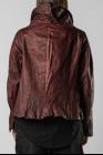 Rundholz Loose High-neck Leather Jacket