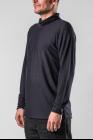 Label Under Construction Turtle Neck Arched Shoulder Light Weight Sweater