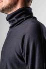Label Under Construction Turtle Neck Arched Shoulder Light Weight Sweater