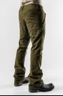 A.F.Artefact Moleskin Cotton Stacked Bootcut Trousers