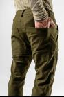 A.F.Artefact Moleskin Cotton Stacked Bootcut Trousers